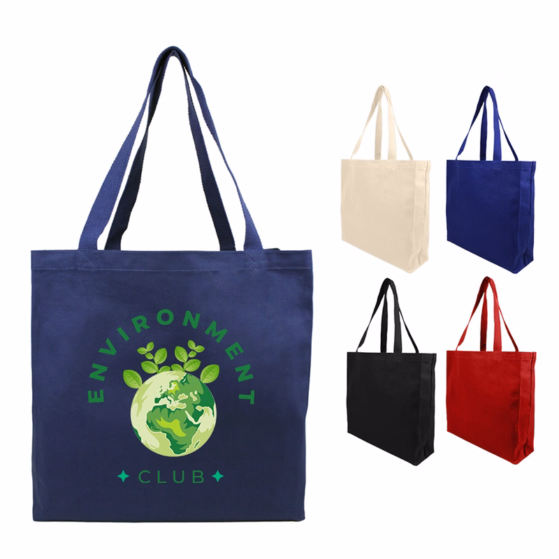 Large Heavy Cotton Shopping Tote