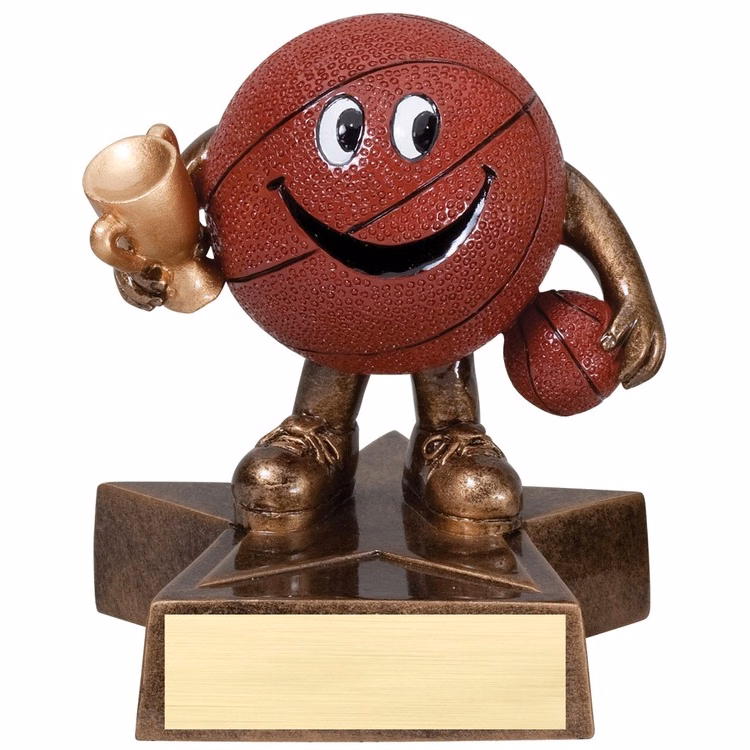 Basketball Lil' Buddy Resin Award