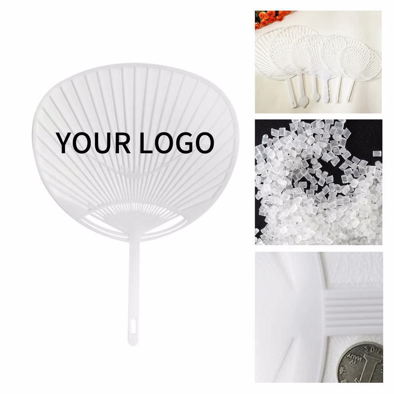 7x11 Inch Plastic Hand Fan