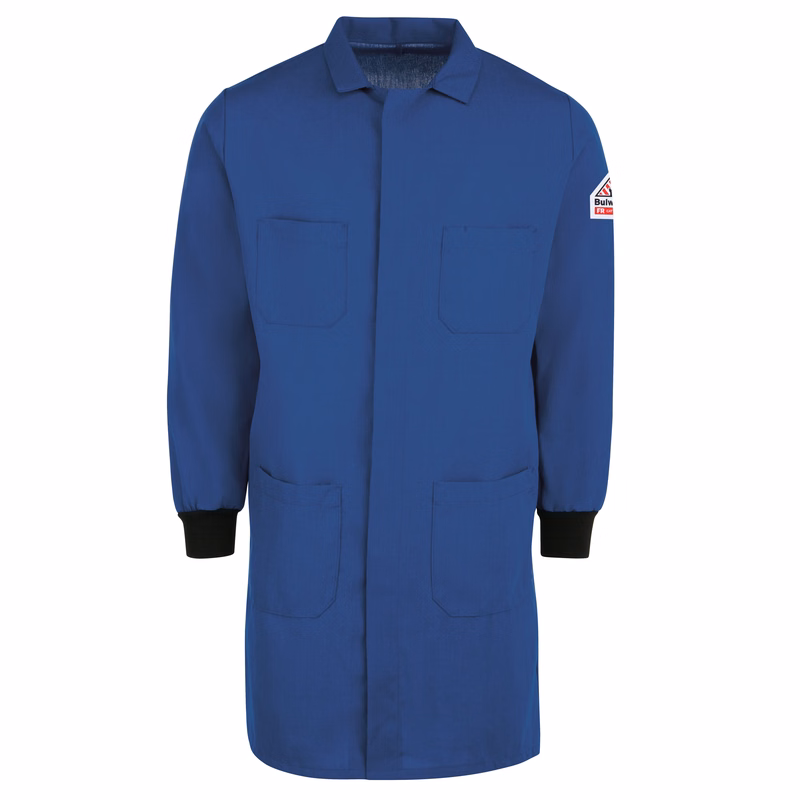 Bulwark® Men's FR Lab Coat with Knit Cuffs