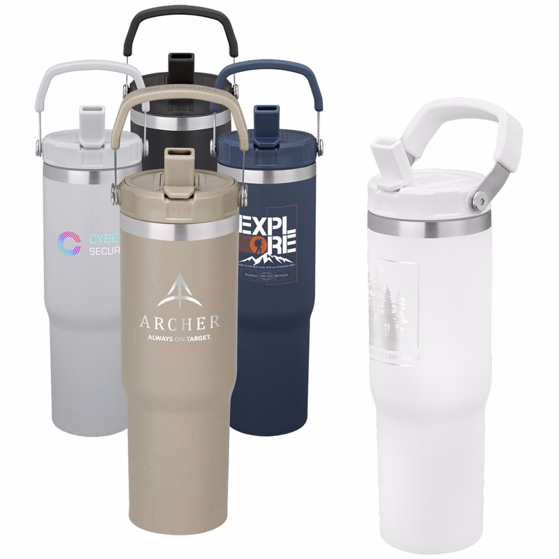 28oz Urban Peak® Pinnacle Flip Straw Tumbler