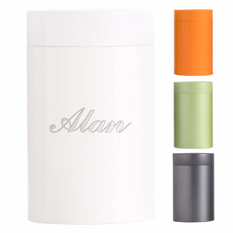 Small Round ,Portable And Exquisit Iron Airtight Tea Tins