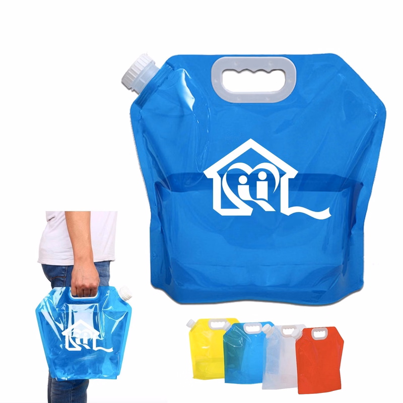 5L Outdoor Collapsible Portable Folding Water Bag Pouch Bott