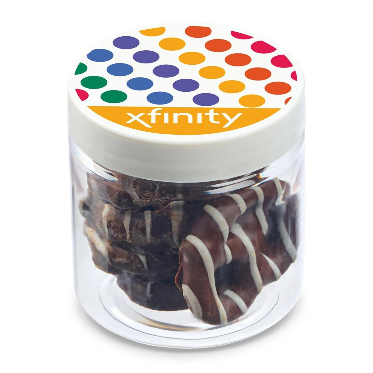 8 oz Jar of Chocolate Pretzel 1