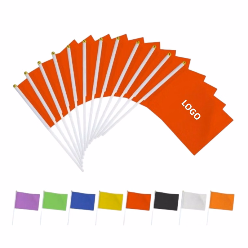 5"x8" Custom Hand-held Flags