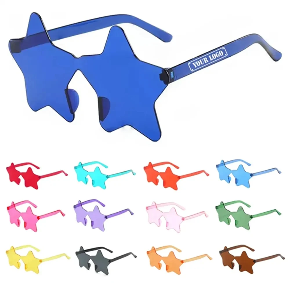 Star Shaped Rimless Sunglasses 1
