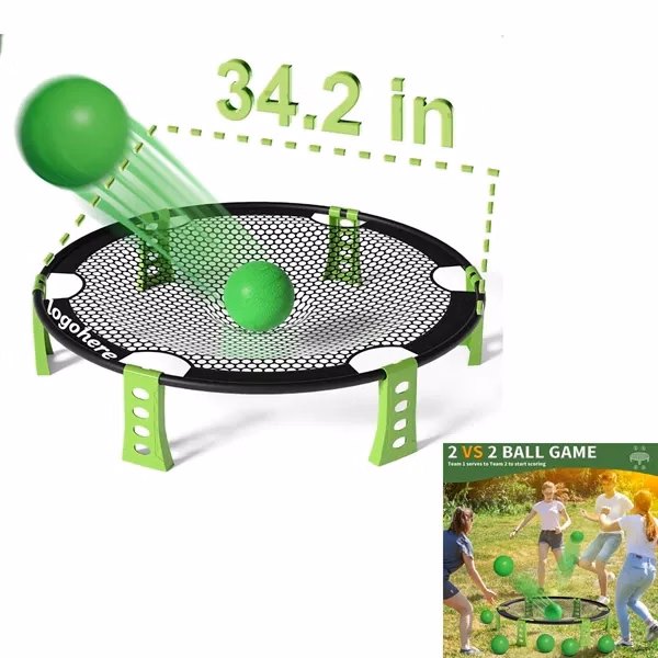 Mini Foldable PVC Beach Volleyball Set
