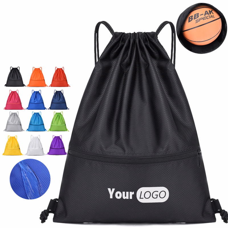Polyester Customizable Drawstring Bag