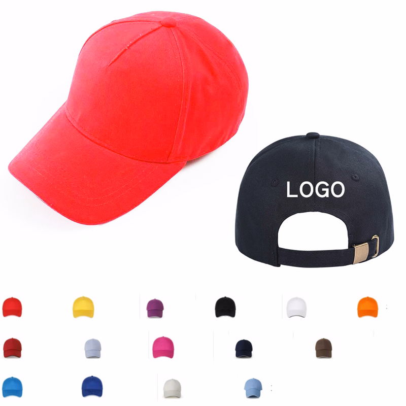 Buckle Closure Cotton Twill Hat