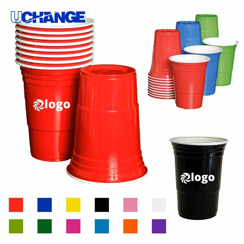 Disposable Single Wall Plastic Stadium Party Cup