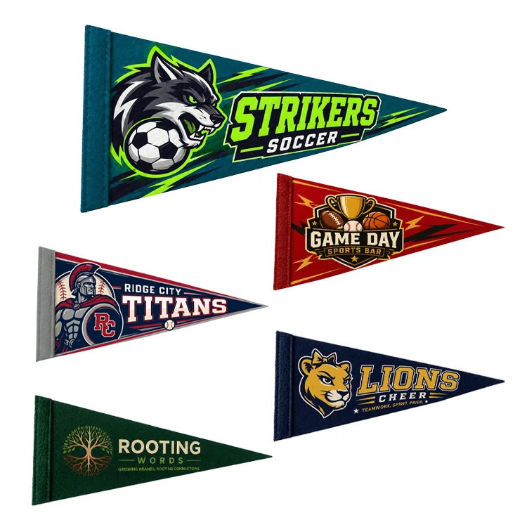 Del Mar Mini Full Color Felt Pennant 1