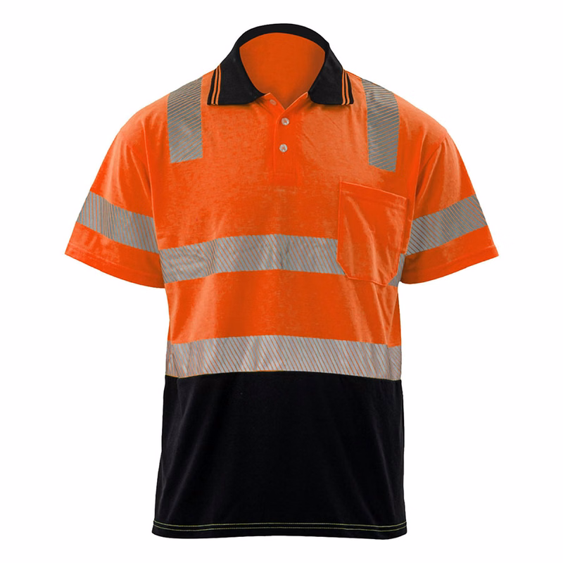 VISIPRO Class 3 Short Sleeve Reflective Front Colorblock