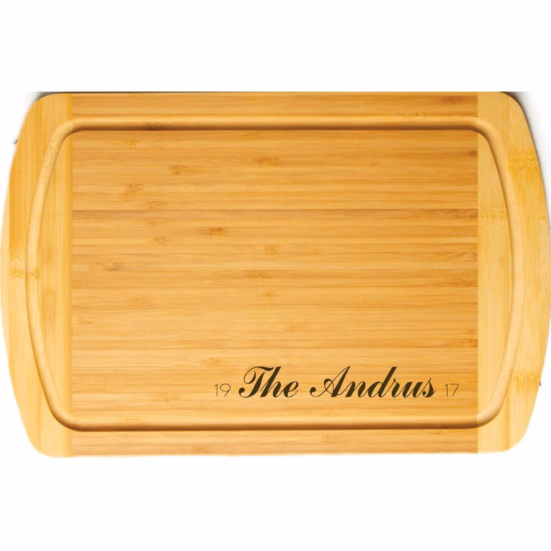 9" x 6" Small Fiji Bamboo Cutting Board