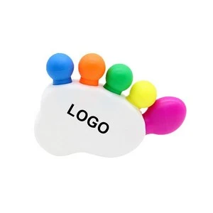 Foot Shape Highlighters 1