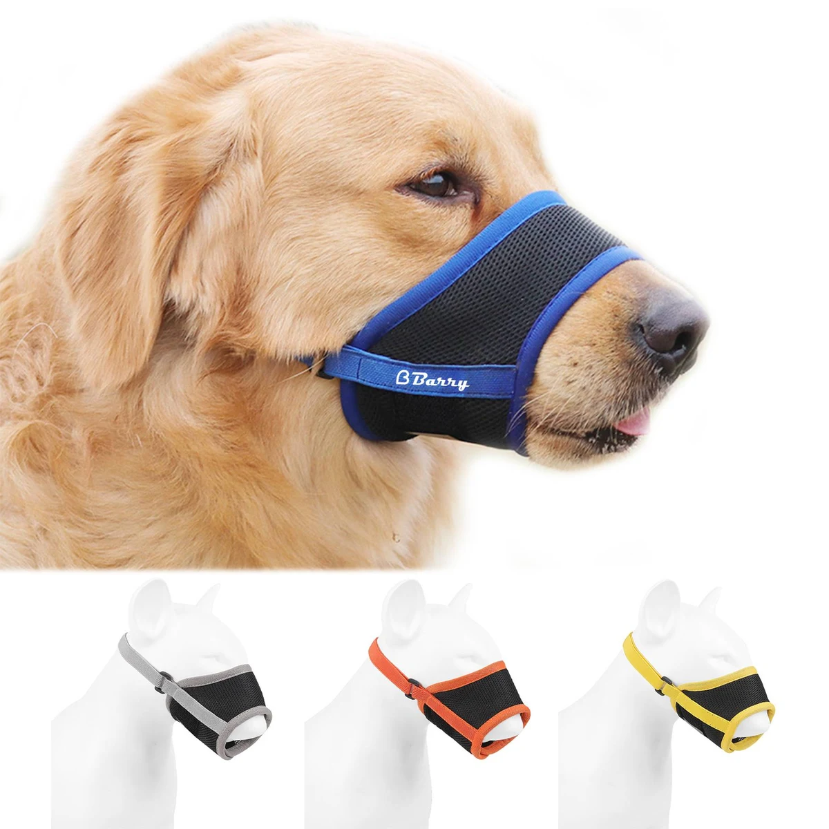 Adjustable Breathable Pet Mouth Cover 1