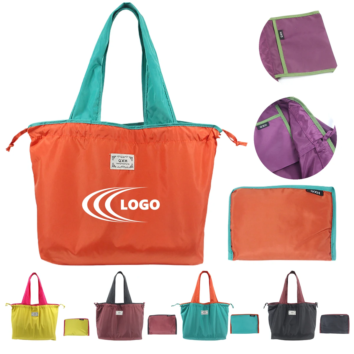 Durable Collapsible Bag With Ergonomic Handles 1