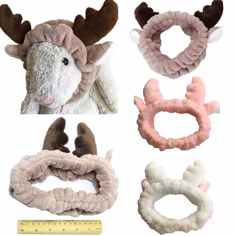 Plush Headbands Soft Elastic Loop Hair Bands