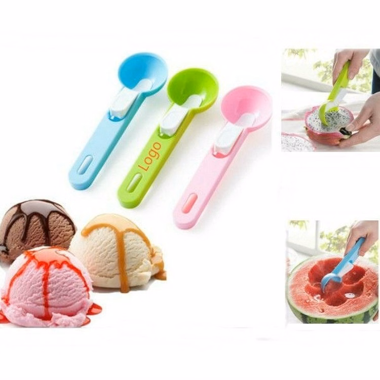Eco-Friendly Colorful Plastic Ice Cream Scoop