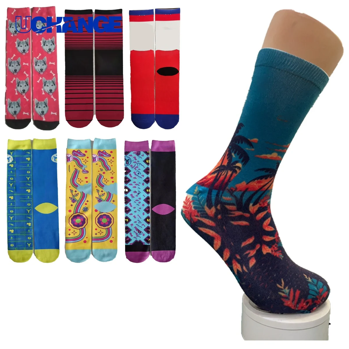 Polyester Custom Socks 1
