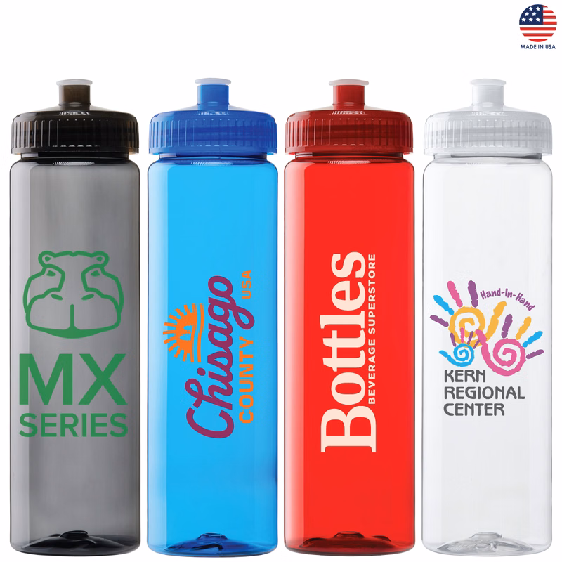 Malibu 25 oz. PET Bottle w/Pull Spout Lid
