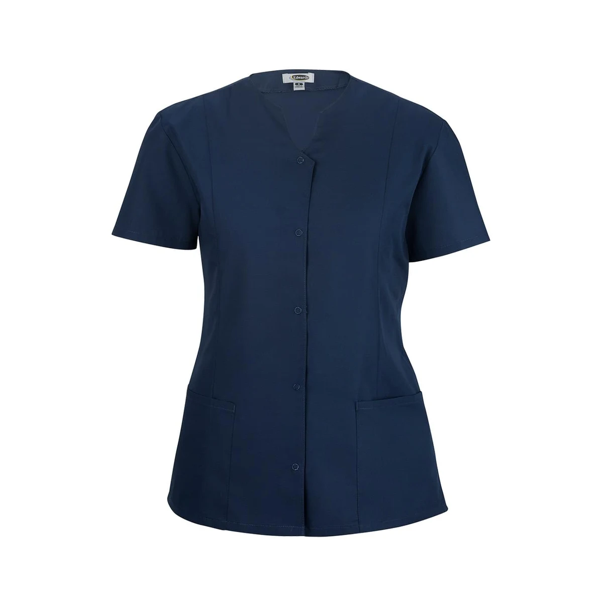 Essential Ladies Snap Front Smock 1