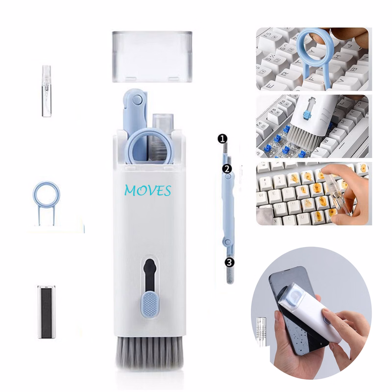 Multifunctional 7-In-1 Clean Brush Set For Computer Keyboard