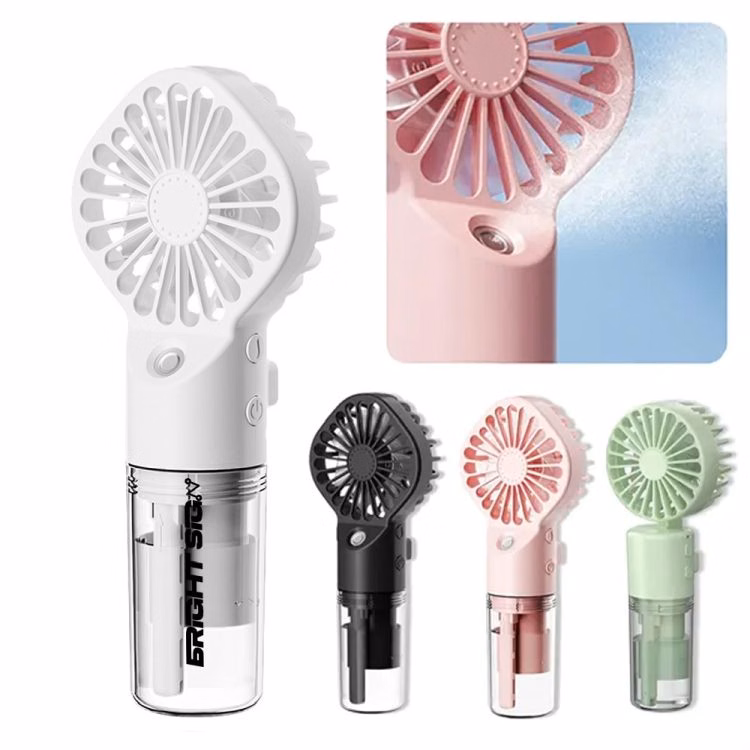 Portable Rechargeable Misting Travel Fan