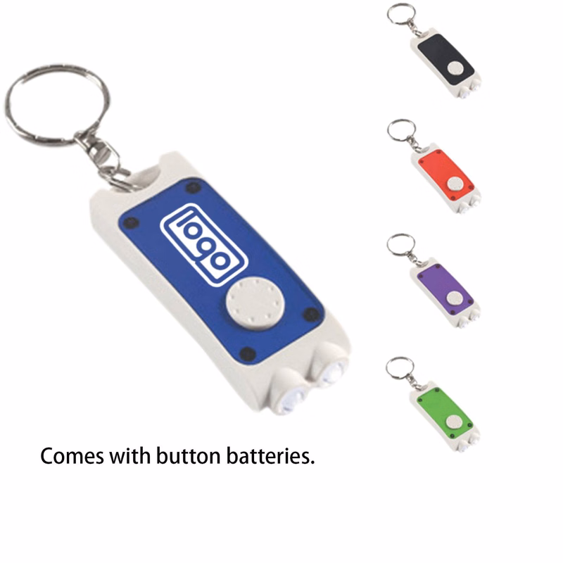 Portable ABS LED keychain