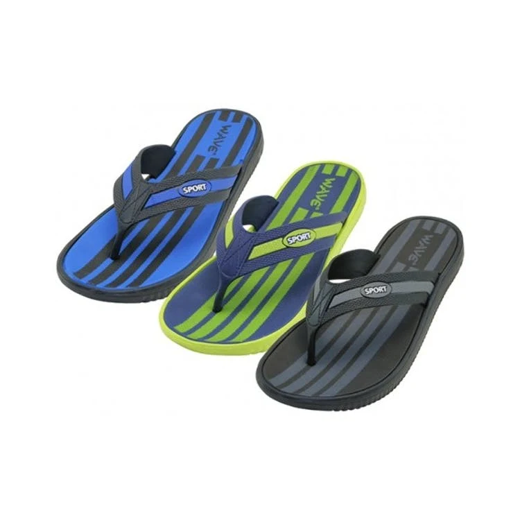 Men's EVA Thong Sandals - Size 7-12 3 Colors 1