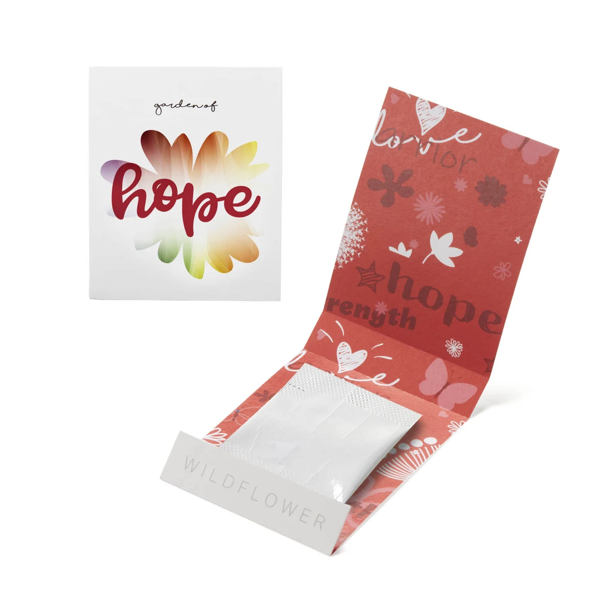 Red Garden of Hope Matchbook 1
