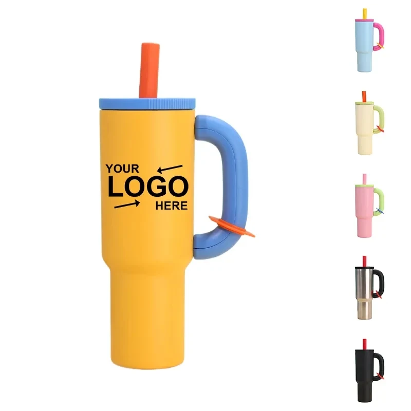 40Oz Car Tumbler With Handle 1