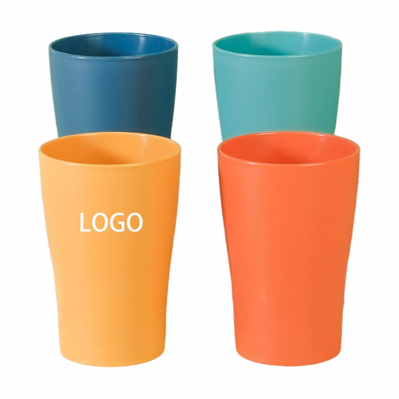 12oz Wheat Straw Couple's Toothbrush Cup
