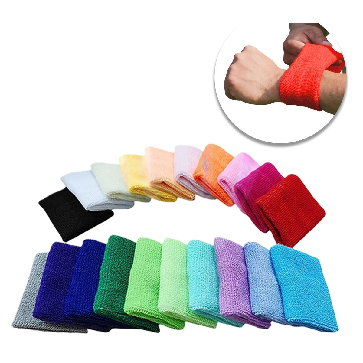 Sports Wrist Sweatband 1