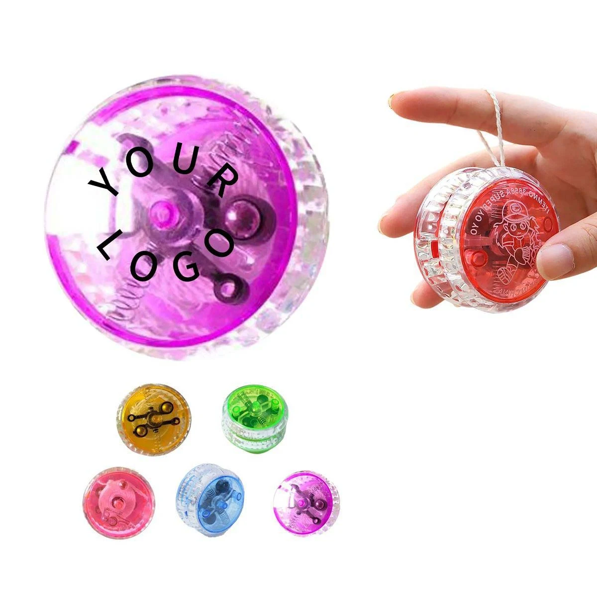 Glow Toy Yo-Yo for Evening Fun and Practice 1