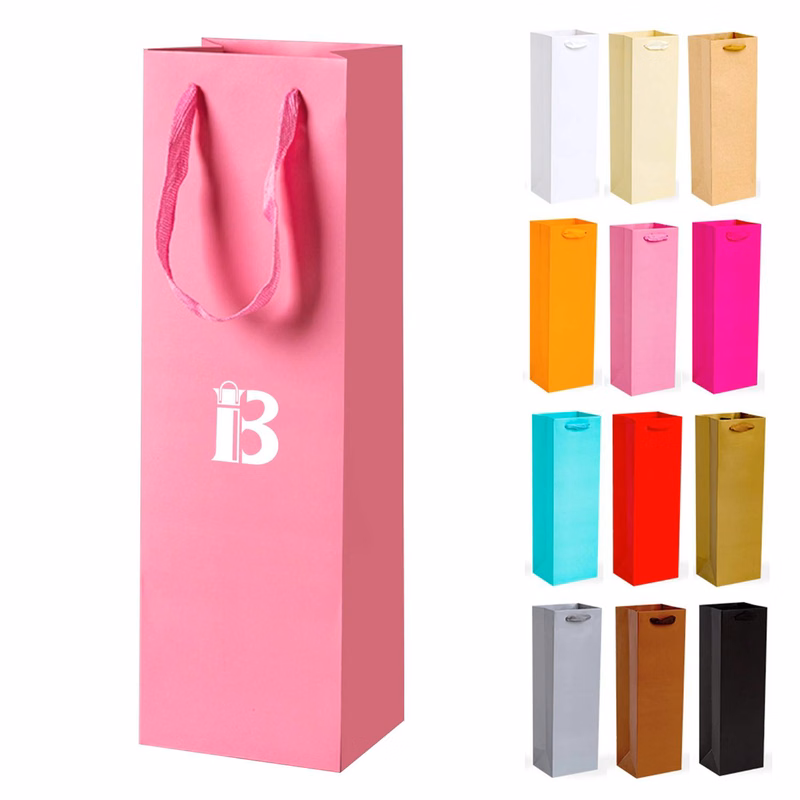 Laminated Kraft Paper Wine Bag