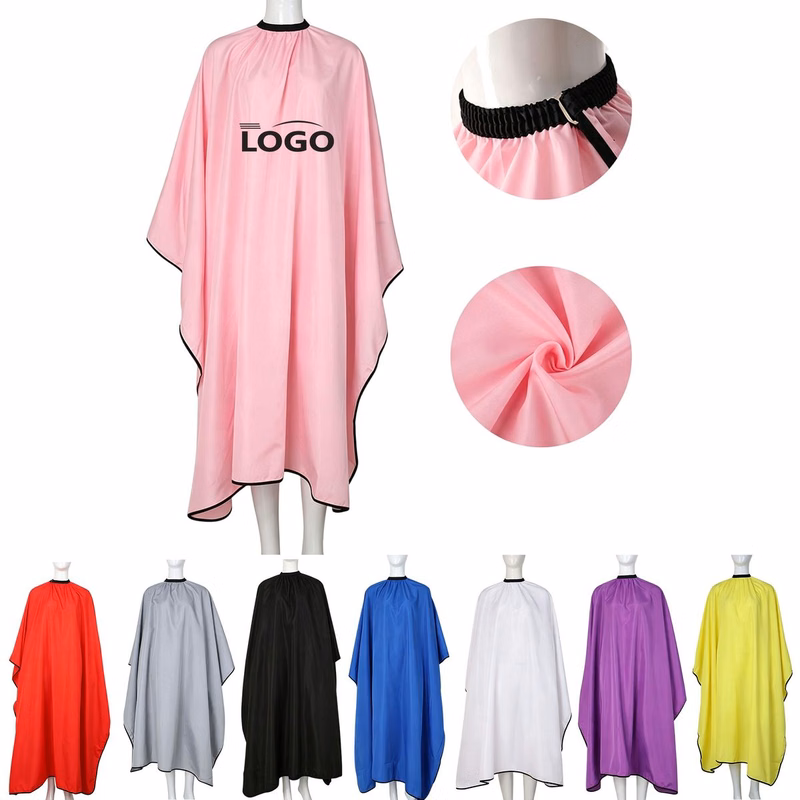 MOQ 10 Adjustable Waterproof Hair Cutting Suit