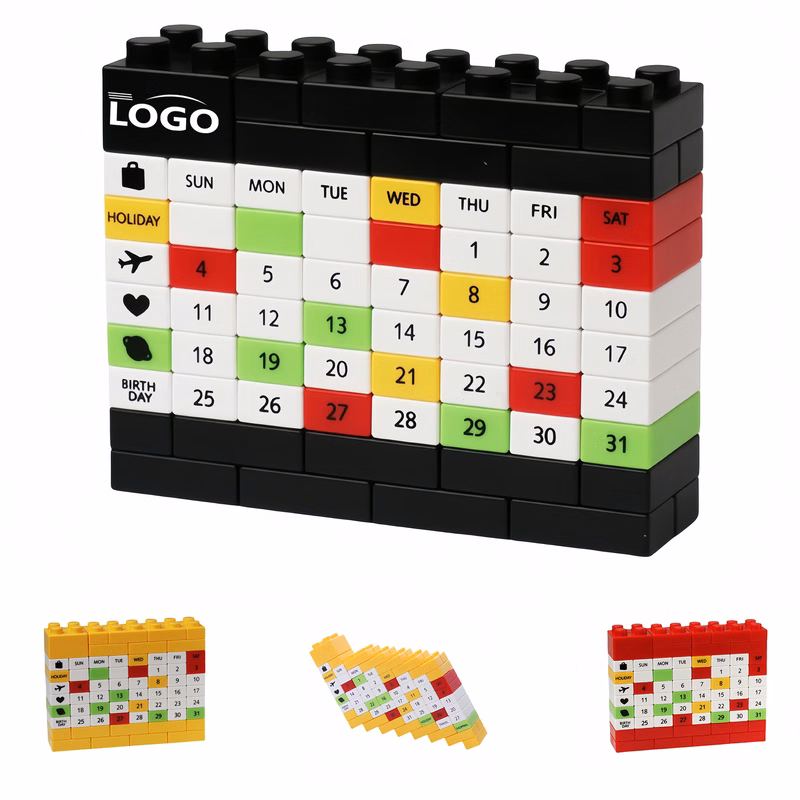 Eco-Conscious Wooden Perpetual Desk Calendar