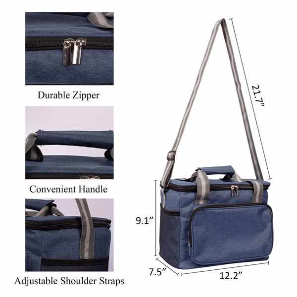 MOQ 50pcs Reusable Insulated Lunch Bag