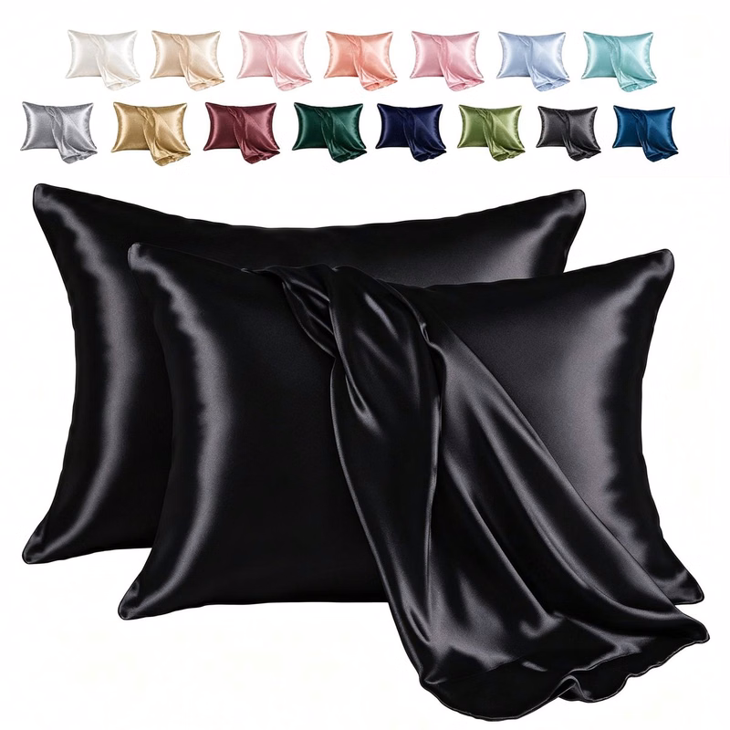 Custom Logo Satin Pillowcase