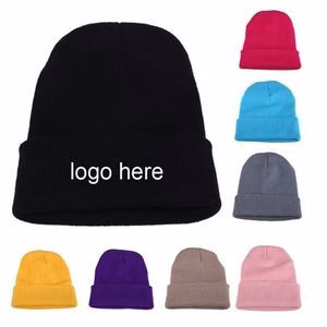 Various Winter Beanie Knitted Acrylic Hot Sale Men Warm Hats