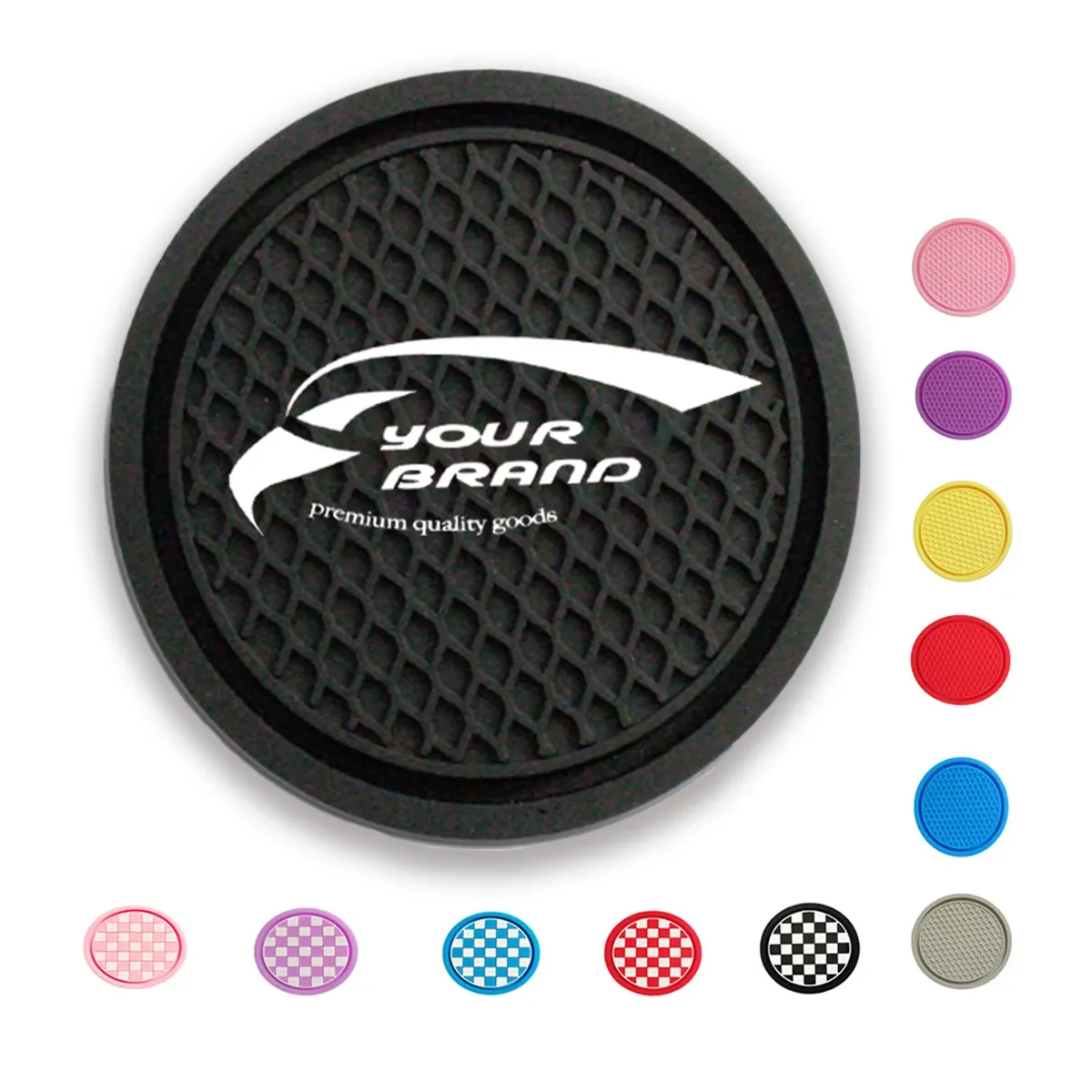 5 Pack Universal Non-Slip Waterproof Car Cup Holder Coaster 1
