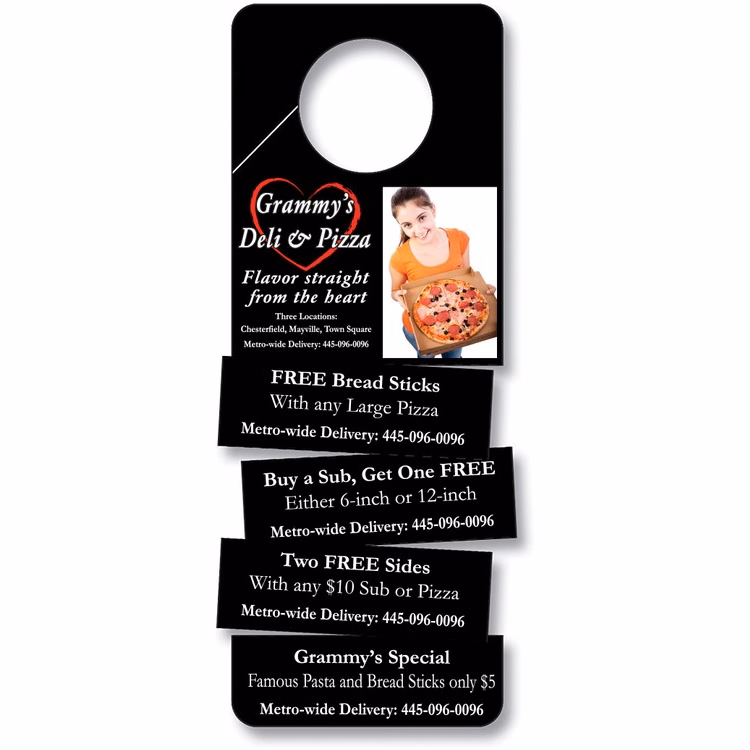Door Hanger with Coupons