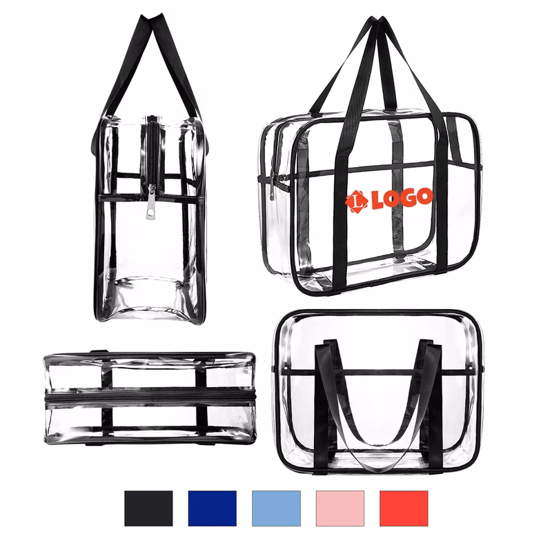 Custom Transparent Stylish PVC Handbag
