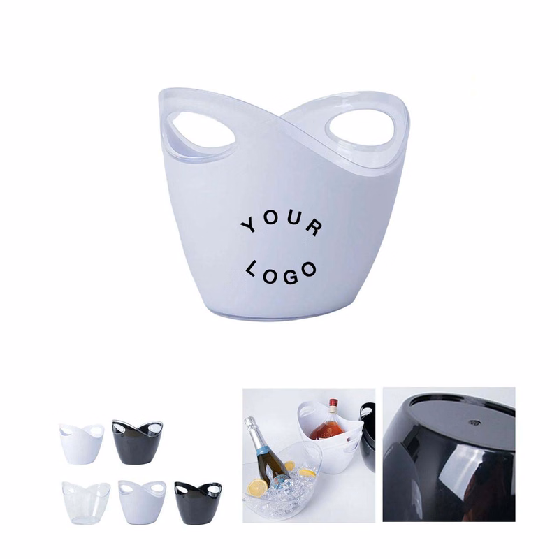 PS Plastic Ice Container for Drinks