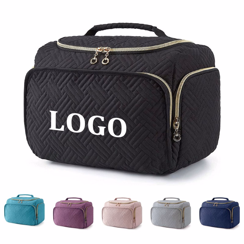 Large Wide Open Travel Bag For Toiletries