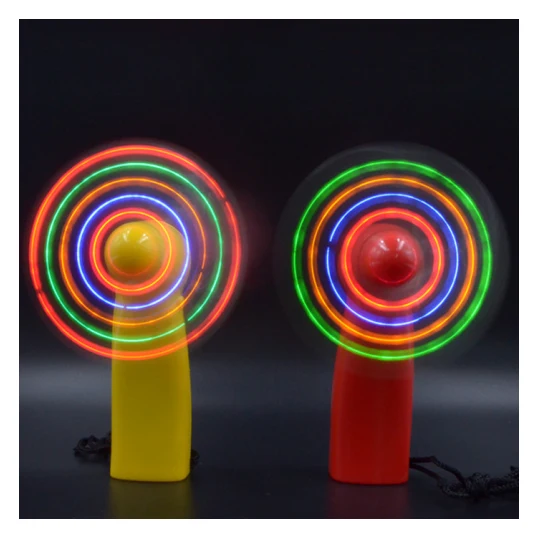 Rainbow Light Flashing Fan 1