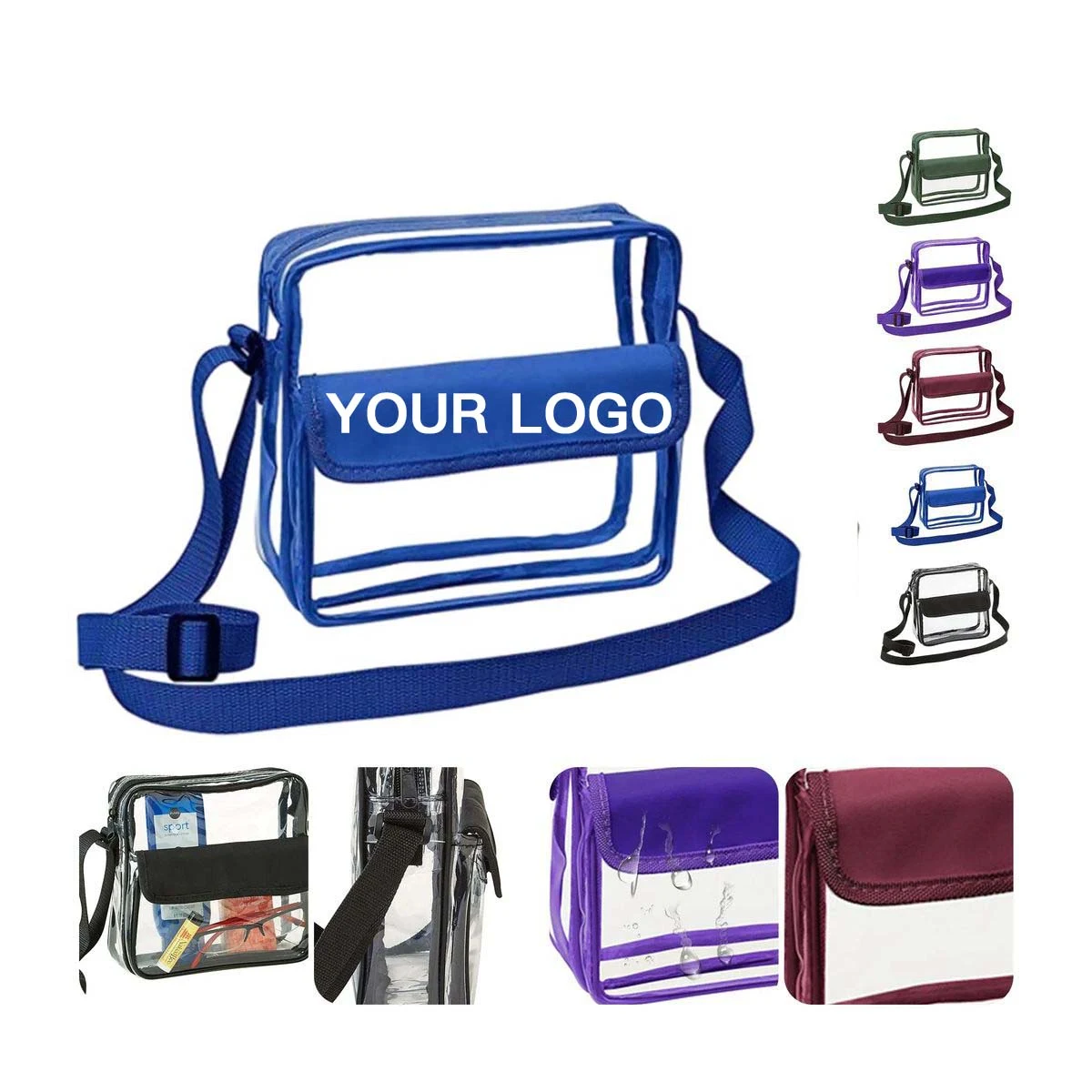 Durable PVC Makeup Bag for Travel Use 1