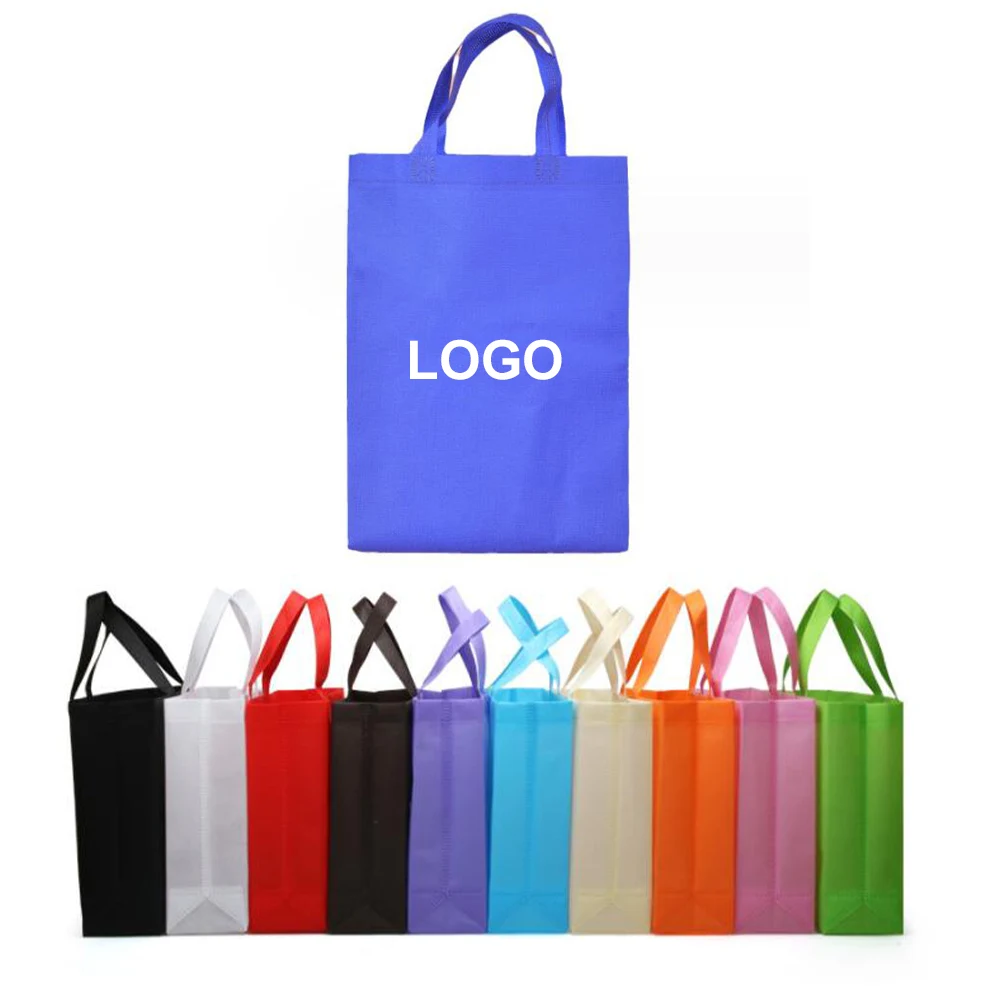 Non Woven Tote Bag 12" W x 13" H x 4" D 1