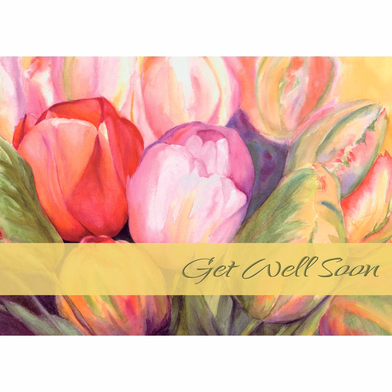 Precious Pastels Get Well Cards