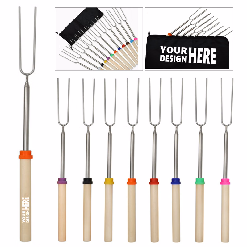 Extending Telescopic Roaster Sticks